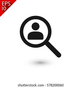 find people icon. One of set web icons