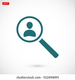 find people icon, vector best flat icon, EPS