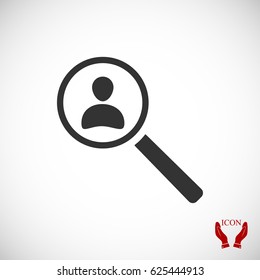 find people icon, vector best flat icon, EPS