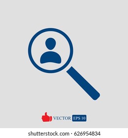 find people icon, vector best flat icon, EPS