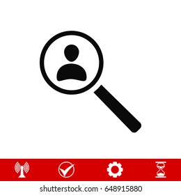 find people icon, vector best flat icon, EPS