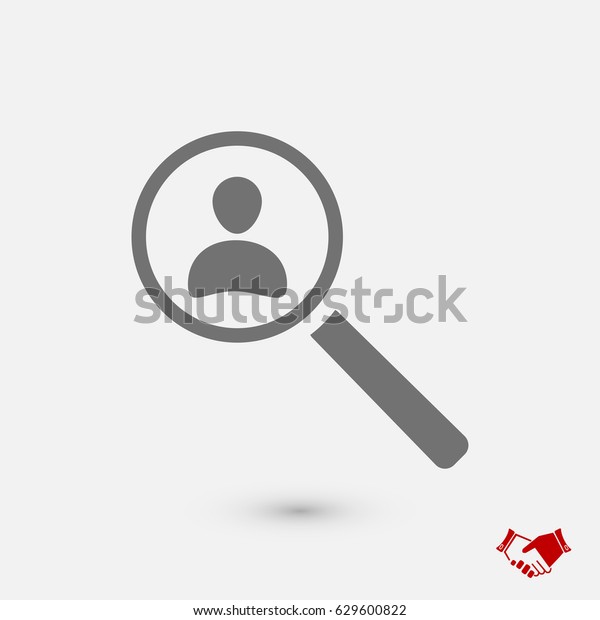 Find People Icon Vector Best Flat Stock Vector (Royalty Free) 629600822 ...