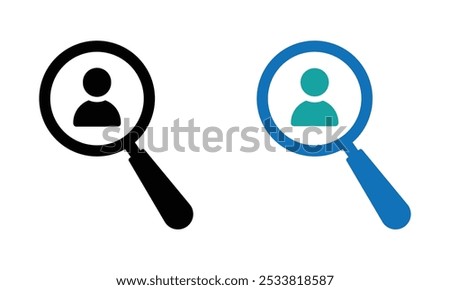 Find people vector icons. Find people icon