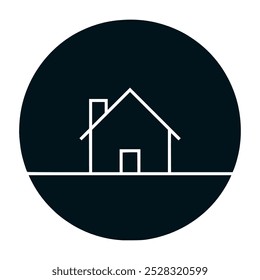 Find the perfect Home Icon, House or Real Estate Flat Vector Icon for apps and websites. Ideal for sleek, modern designs. Upgrade your project today! #RealEstateIcon #HomeIcon #AppDesign #VectorIcon
