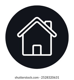 Find the perfect Home Icon, House or Real Estate Flat Vector Icon for apps and websites. Ideal for sleek, modern designs. Upgrade your project today! #RealEstateIcon #HomeIcon #AppDesign #VectorIcon