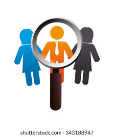 Find person to get a job graphic design, vector illustration eps10