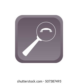 find the phone number of vector icon