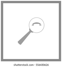 find the phone number of vector icon