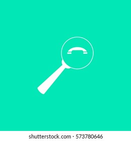 find the phone number of vector icon