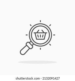 find product line icon. Editable stroke and pixel perfect. Can be used for digital product, presentation, print design and more.