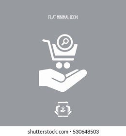 Find product - Minimal modern icon
