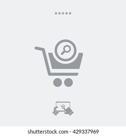 Find product in the web store