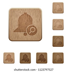 Find reminder on rounded square carved wooden button styles