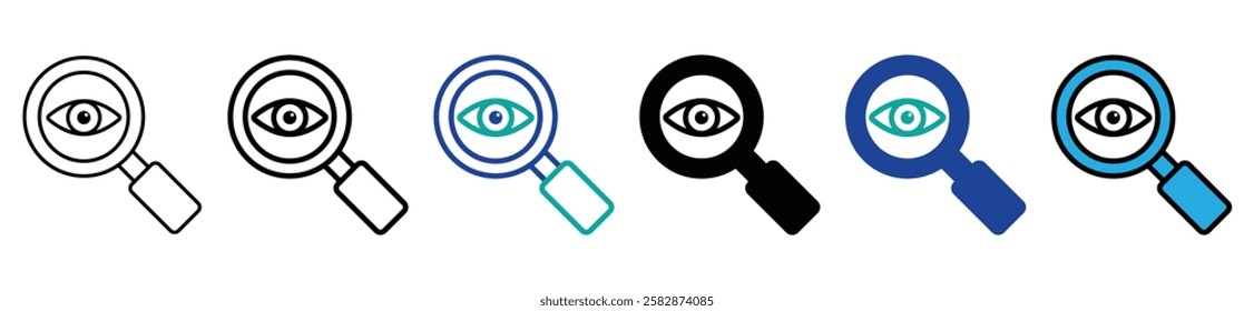 find search icon sign vector. stock vector. 