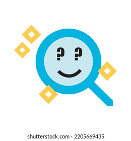 Find search icon vector illustration