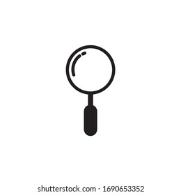 buscar, buscar, acercar ilustración vectorial de icono
