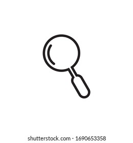 find, search, zoom icon vector illustration