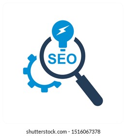 Find SEO Solution and other Icon concept