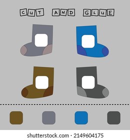 
Find a shadow felt boots. Match   boot with correct shadow.  Preschool worksheet, kids activity worksheet, printable worksheet
