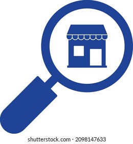 Find shop Isolated Vector icon which can easily modify or edit