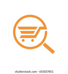 find shopping logo