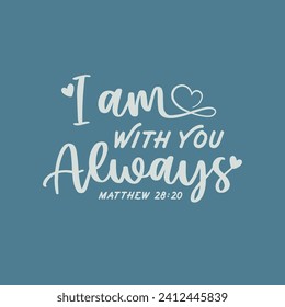 Find solace in every stroke. This hand-crafted font embodies the gentle reassurance of  I am with you always