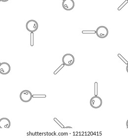 Find solution magnify glass pattern seamless vector repeat geometric for any web design