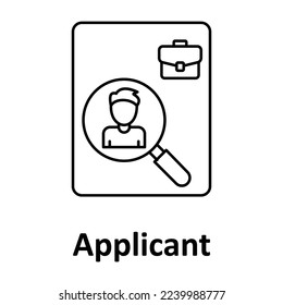 Find staff Vector Icon Fully Editable

