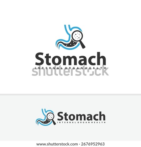 Find Stomach logo vector. Simple vector logo design for medical human health.
