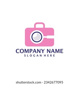 Find Suitcase logo design concept vector. Suitcase logo design template