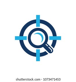 Find Target Logo Icon Design