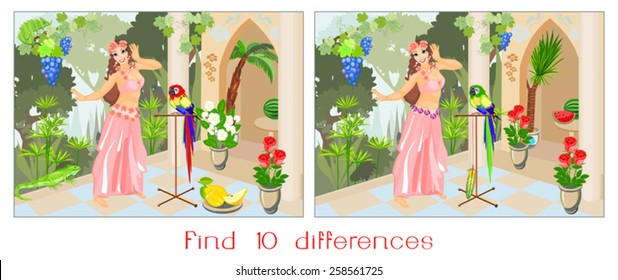 Find ten differences