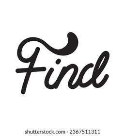 find text on white background.