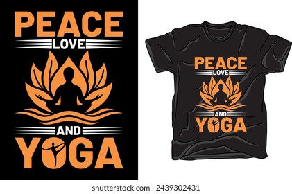 Find tranquility in our yoga tee. Featuring serene nature motifs and calming colors, it embodies peace and mindfulness, perfect for your yoga practice.