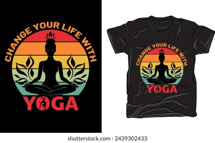 Find tranquility in our yoga tee. Featuring serene nature motifs and calming colors, it embodies peace and mindfulness, perfect for your yoga practice.