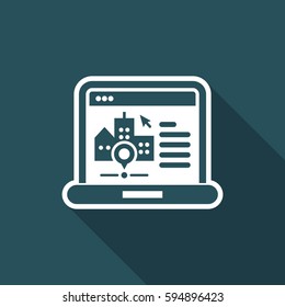 Find us - website icon 