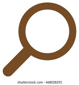 Find vector icon. Style is outline flat icon symbol, brown color, white background.