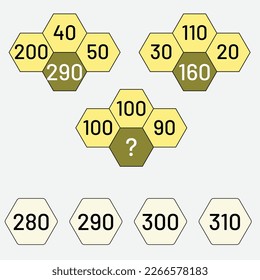 Encuentra lo que no se le ha dado en la adición. pregunta de inteligencia de juegos de inteligencia