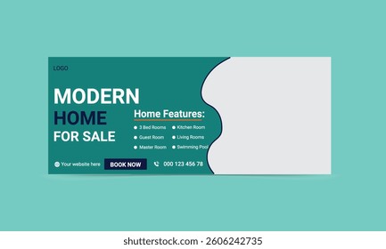 Find Your Dream Home Today Modern real estate home for sale social media timeline cover or web banner template
Whether you're looking to buy, sell, or invest, we have the perfect home for you.