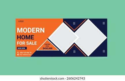 Find Your Dream Home Today Modern real estate home for sale social media timeline cover or web banner template
Whether you're looking to buy, sell, or invest, we have the perfect home for you.