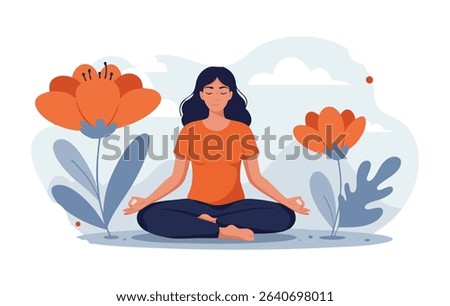 Find Your Inner Peace A Guided Meditation Journey Through Blooming Flowers and Tranquil Moments
