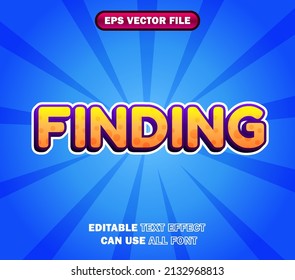 Finding 3d text effect editable