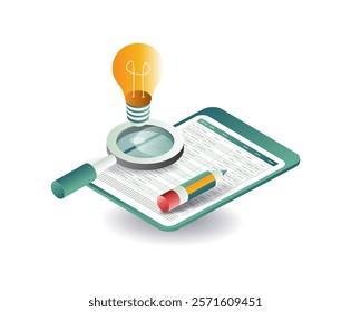 Finding ideas in business report data