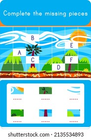 Finding the missing piece in the picture