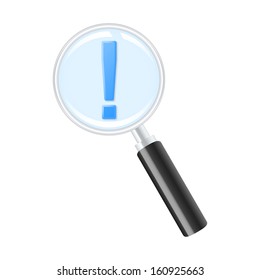 Finding solution. Vector illustration.