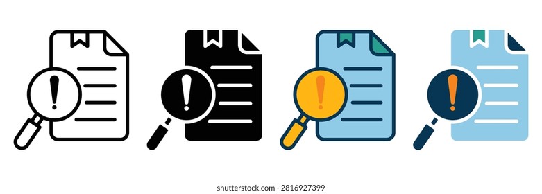 finding web icon multiple style collection