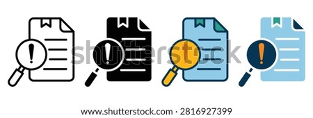 finding web icon multiple style collection