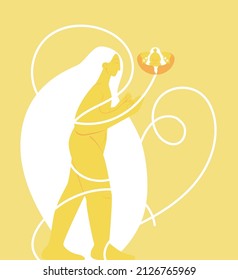 Finding yourself. Self-development and self-knowledge. The concept of finding peace and emotional stability. The idea of ​​Growth and development of the inner world, achieving goals, recovery