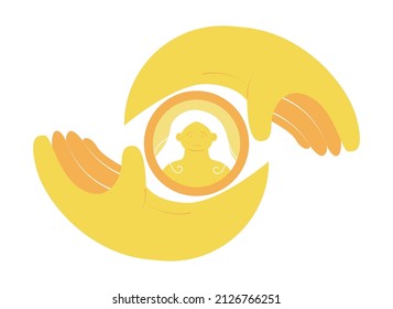 Finding yourself. Self-development and self-knowledge. The concept of finding peace and emotional stability. The idea of ​​Growth and development of the inner world, achieving goals, recovery