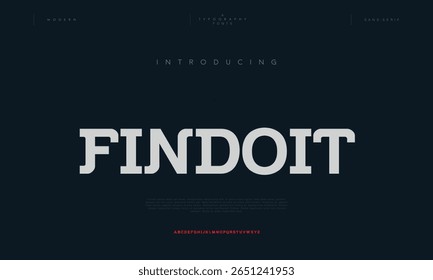 Findoit lining alphabet small letter logo design